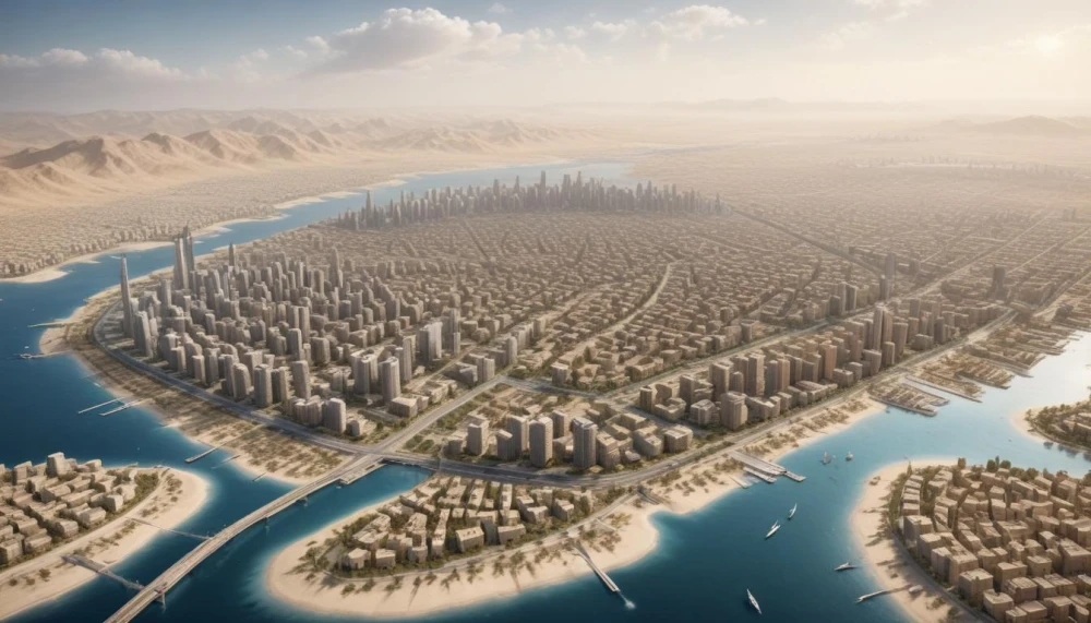 مخطط اراضي المدينة الجديدة السكنية